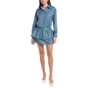 Ipponelli Womens  Shirtdress, Blue